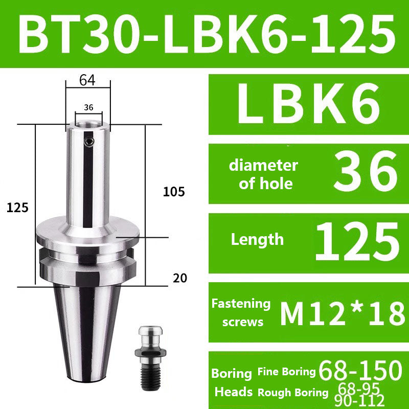 4006 BT-LBK Fine Rough Boring Tool Holder LBK Boring Head Connecting Shank CNC Tools Shandong Denso Pricision Tools Co.,Ltd.